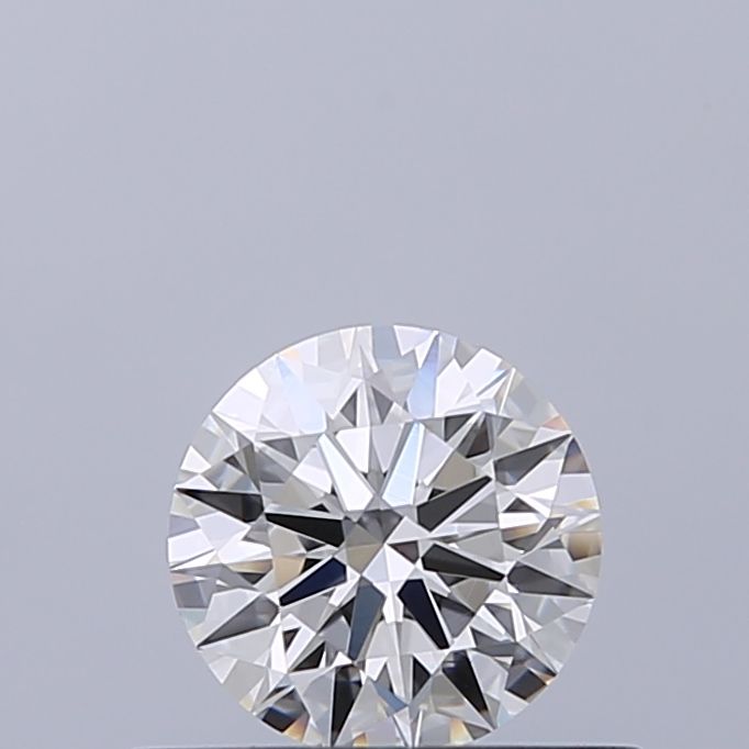 Diamante Naturale Taglio Brillante 0.45ct 3EX F VVS2 - GIA - 4.94x4.91x3.04mm