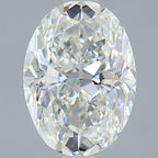 Diamante Naturale Taglio Ovale 1ct EX/EX G VS2 - GIA - 7.5x5.42x3.52mm