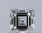 Diamante Taglio Radiant Quadrato 0.46ct EX/EX D VS1 - GIA - 4.23x4.23x2.8mm