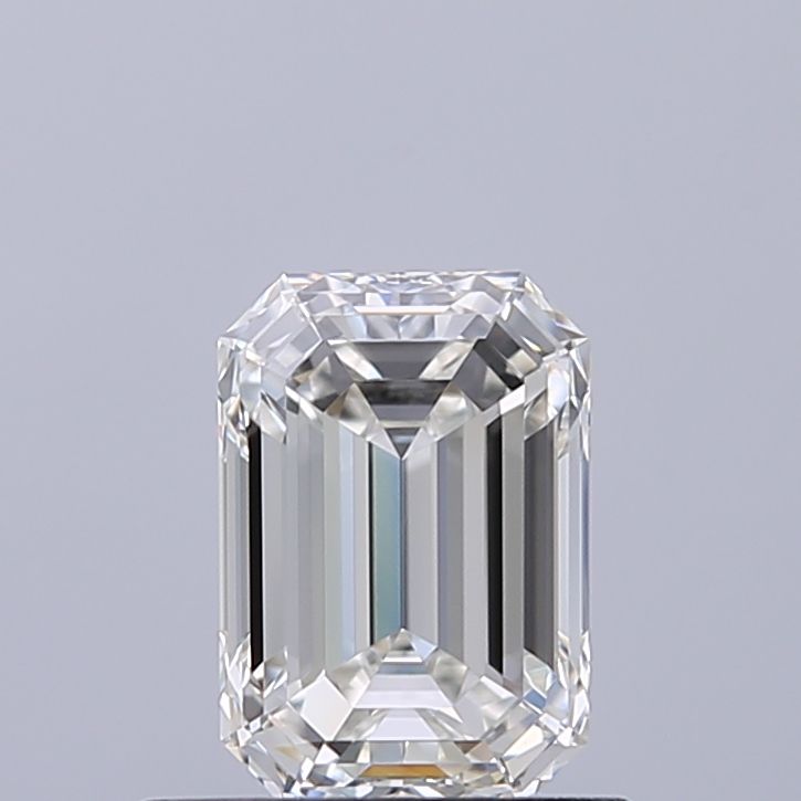 Diamante Naturale Taglio Smeraldo 0.72ct EX/EX F VVS1 - IGI - 6.16x4.28x2.86mm