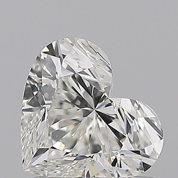 Diamante Naturale Taglio Cuore 1.01ct EX/EX H VVS2 - GIA - 6.04x6.97x4.13mm