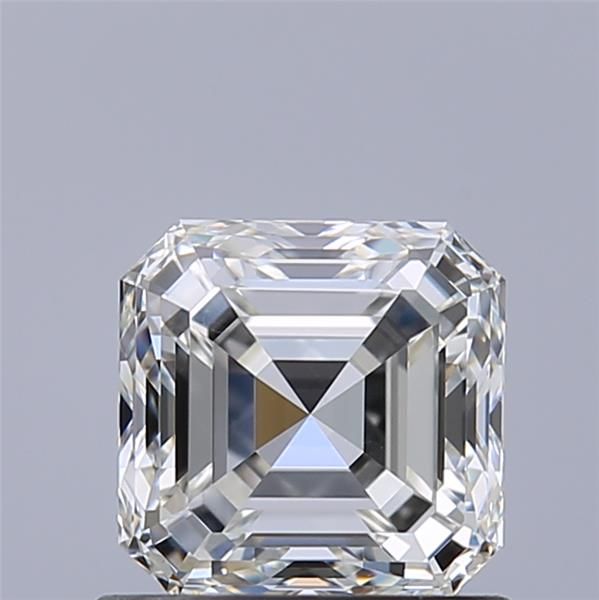 Diamante Naturale Taglio Asscher 0.91ct EX/EX I VVS1 - GIA - 5.29x5.24x3.49mm