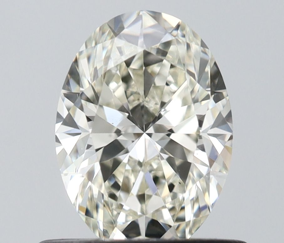 Diamante Naturale Taglio Ovale 0.61ct EX/EX J VS1 - IGI - 6.46x4.72x3.04mm