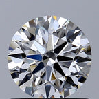 Diamante Naturale Taglio Brillante 0.73ct 3EX E VVS2 - GIA - 5.74x5.77x3.58mm