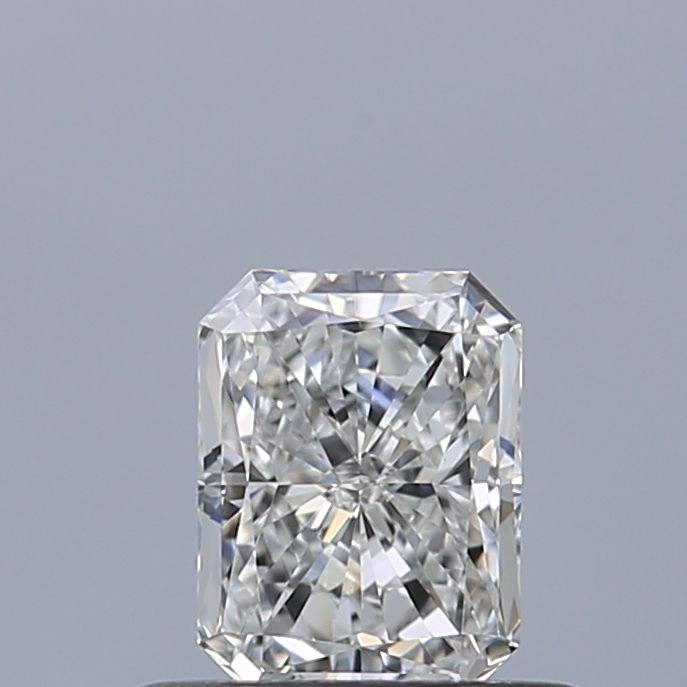 Diamante Naturale Taglio Radiant 0.47ct EX/EX F VVS2 - GIA - 5.09x3.88x2.7mm