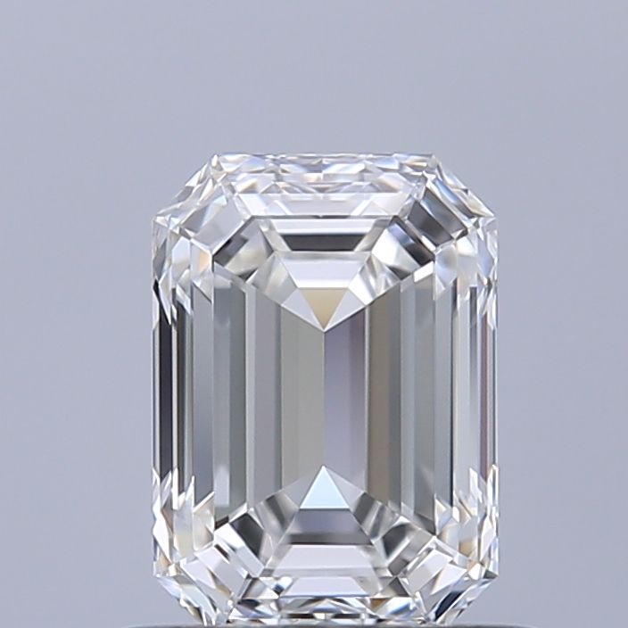 Diamante Naturale Taglio Smeraldo 0.74ct VG/EX E VS1 - GIA - 6.06x4.31x2.93mm