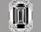 Diamante Naturale Taglio Smeraldo 1.01ct EX/VG D VVS1 - GIA - 6.53x4.83x3.33mm