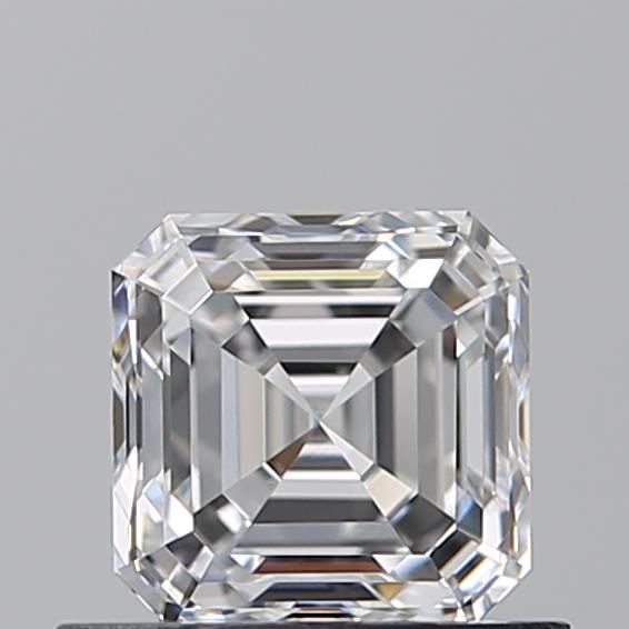 Diamante Naturale Taglio Asscher 0.7ct VG/VG D VVS2 - GIA - 4.83x4.81x3.27mm