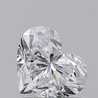 Diamante Naturale Taglio Cuore 1.03ct G/EX D VS1 - GIA - 6.02x7.01x4.2mm