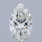 Diamante Naturale Taglio Marquise 0.62ct EX/EX G VVS1 - IGI - 8.04x4.4x3.0mm