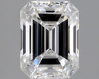Diamante Naturale Taglio Smeraldo 0.5ct VG/VG D VVS1 - GIA - 5.21x3.96x2.66mm