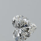 Diamante Naturale Taglio Cuore 0.51ct VG/EX F VVS2 - GIA - 5.15x5.58x3.25mm