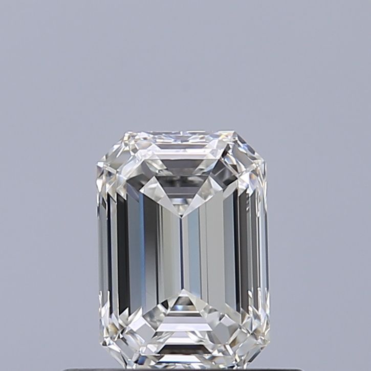 Diamante Naturale Taglio Smeraldo 0.6ct VG/VG H VVS1 - GIA - 5.69x3.99x2.69mm