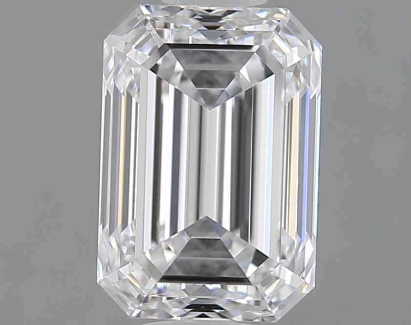 Diamante Naturale Taglio Smeraldo 1.31ct EX/EX D VVS2 - GIA - 7.22x5.0x3.44mm