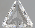 Diamante Naturale Taglio Trilliant 0.74ct EX/EX F VVS1 - GIA - 7.2x7.1x2.22mm