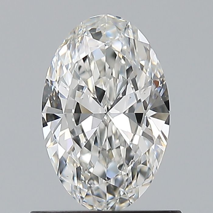 Diamante Naturale Taglio Ovale 0.7ct VG/EX F VS2 - GIA - 7.7x4.96x2.82mm