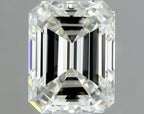 Diamante Naturale Taglio Smeraldo 0.7ct VG/VG J VVS2 - GIA - 5.83x4.46x3.0mm