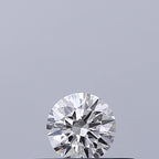 Diamante Naturale Taglio Brillante 0.19ct EX/VG/EX D IF - GIA - 3.71x3.74x2.28mm