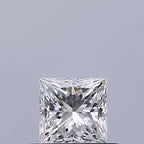 Diamante Naturale Taglio Princess 0.41ct VG/EX E VVS1 - GIA - 4.08x4.07x3.02mm