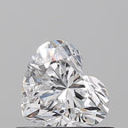 Diamante Naturale Taglio Cuore 0.5ct G/EX D VVS2 - GIA - 4.79x5.49x3.23mm