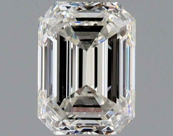 Diamante Naturale Taglio Smeraldo 1.01ct VG/EX J VVS2 - GIA - 6.44x4.71x3.31mm