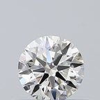 Diamante Naturale Taglio Brillante 0.35ct EX/VG/EX F IF - GIA - 4.5x4.53x2.79mm