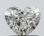 Diamante Naturale Taglio Cuore 0.8ct EX/EX J VVS1 - IGI - 5.46x6.38x3.89mm