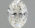 Diamante Naturale Taglio Ovale 1ct VG/EX H VVS1 - GIA - 7.63x5.56x3.57mm