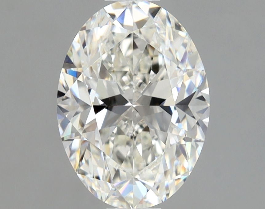 Diamante Naturale Taglio Ovale 1ct VG/EX H VVS1 - GIA - 7.63x5.56x3.57mm