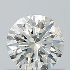 Diamante Naturale Taglio Brillante 0.6ct 3EX H VVS2 - IGI - 5.38x5.42x3.33mm