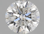 Diamante Naturale Taglio Brillante 0.46ct EX/EX/VG F VS1 - GIA - 4.9x4.93x3.1mm