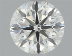 Diamante Naturale Taglio Brillante 0.5ct 3EX H VS1 - IGI - 5.0x5.04x3.18mm