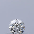 Diamante Taglio Brillante 0.18ct EX/EX/VG F VVS1 - GIA - 3.64x3.67x2.27mm