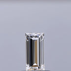 Diamante Naturale Taglio Baguette 0.43ct EX/EX D VVS2 - GIA - 6.33x3.06x2.12mm