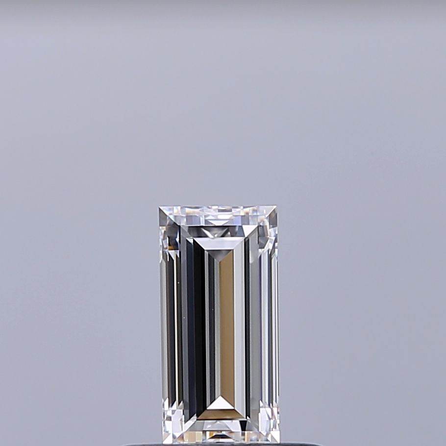 Diamante Naturale Taglio Baguette 0.43ct EX/EX D VVS2 - GIA - 6.33x3.06x2.12mm