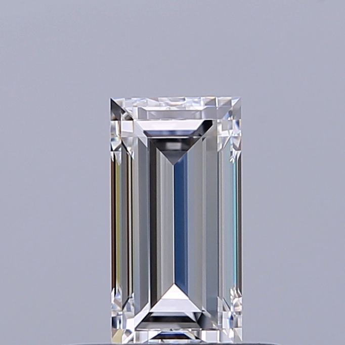 Diamante Naturale Taglio Baguette 0.44ct EX/EX D IF - GIA - 5.94x3.05x2.28mm