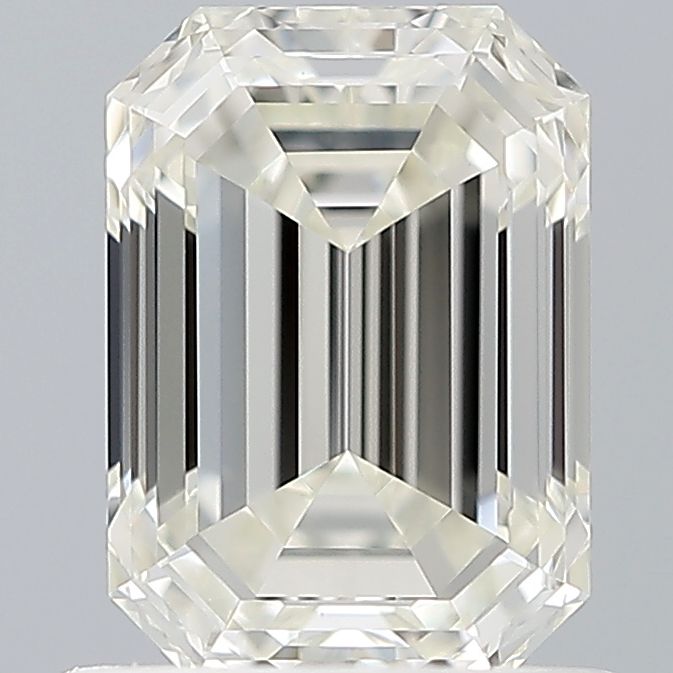 Diamante Naturale Taglio Smeraldo 0.9ct EX/EX I VVS1 - IGI - 6.46x4.59x3.21mm