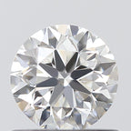 Diamante Naturale Taglio Brillante 0.62ct VG/VG/EX F IF - GIA - 5.42x5.47x3.43mm