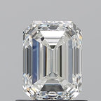 Diamante Naturale Taglio Smeraldo 1.01ct EX/EX G VS1 - IGI - 6.46x4.74x3.36mm