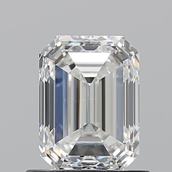 Diamante Naturale Taglio Smeraldo 1.01ct EX/EX G VS1 - IGI - 6.46x4.74x3.36mm