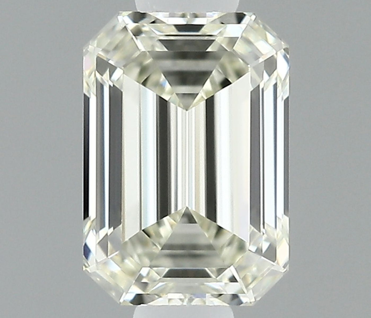 Diamante Naturale Taglio Smeraldo 0.51ct EX/EX J VVS1 - IGI - 5.44x3.79x2.52mm
