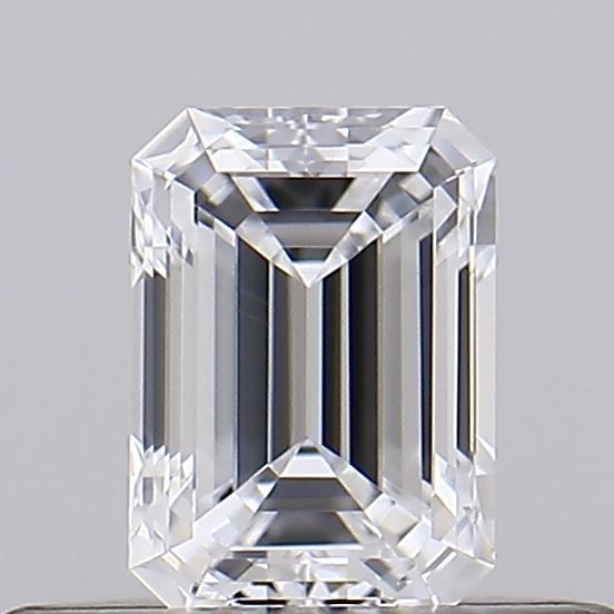 Diamante Naturale Taglio Smeraldo 0.29ct VG/EX D VVS1 - GIA - 4.54x3.23x2.22mm