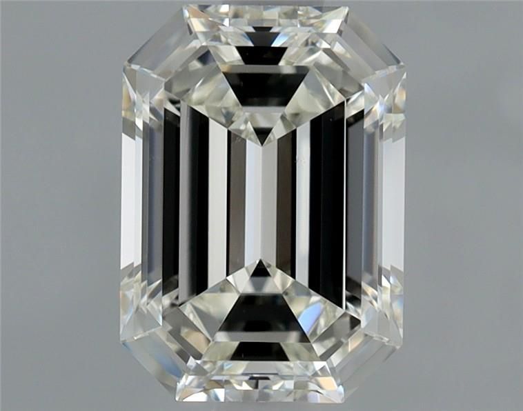 Diamante Naturale Taglio Smeraldo 1.08ct EX/VG H VS2 - GIA - 7.28x5.19x3.29mm