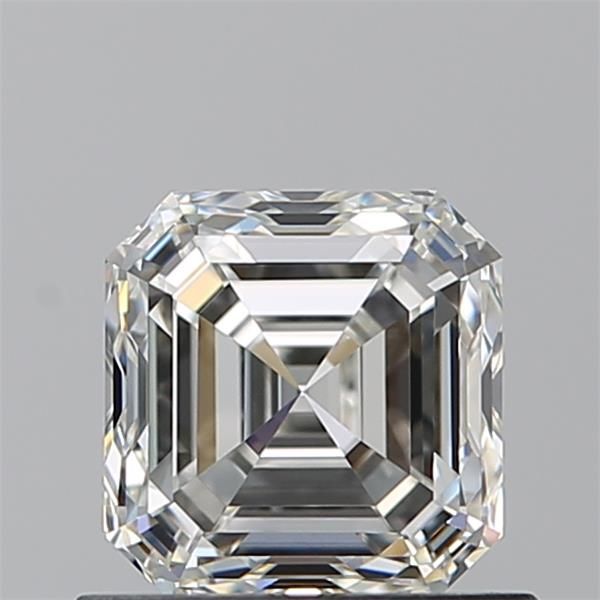 Diamante Naturale Taglio Asscher 0.91ct VG/EX I VVS1 - GIA - 5.28x5.13x3.58mm