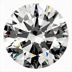 Diamante Naturale Taglio Brillante 0.6ct 3EX F VVS2 - IGI - 5.43x5.48x3.28mm