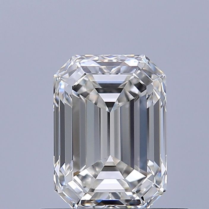Diamante Naturale Taglio Smeraldo 0.7ct VG/EX H VVS1 - GIA - 5.86x4.23x2.92mm