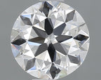 Diamante Naturale Taglio Brillante 1ct VG/VG/EX E VVS1 - GIA - 6.13x6.22x3.98mm