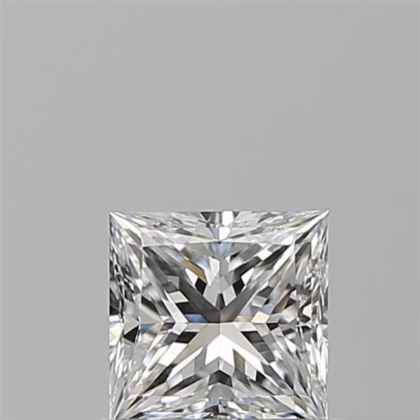 Diamante Naturale Taglio Princess 0.6ct VG/EX D VVS2 - GIA - 4.76x4.75x3.43mm