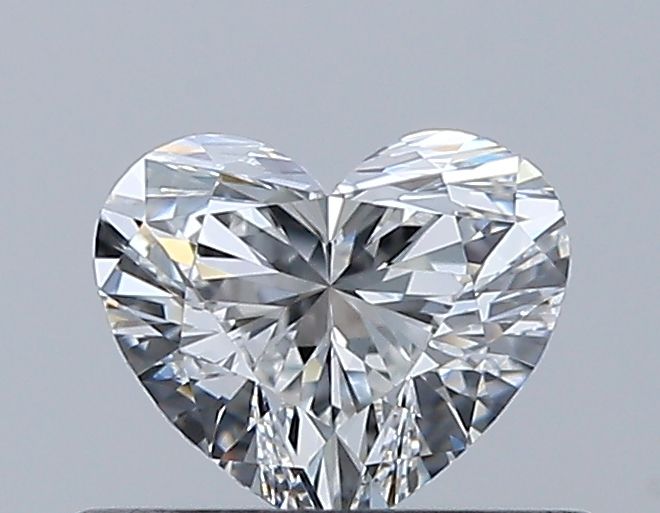 Diamante Naturale Taglio Cuore 0.4ct VG/EX F VVS2 - GIA - 4.38x5.17x2.95mm