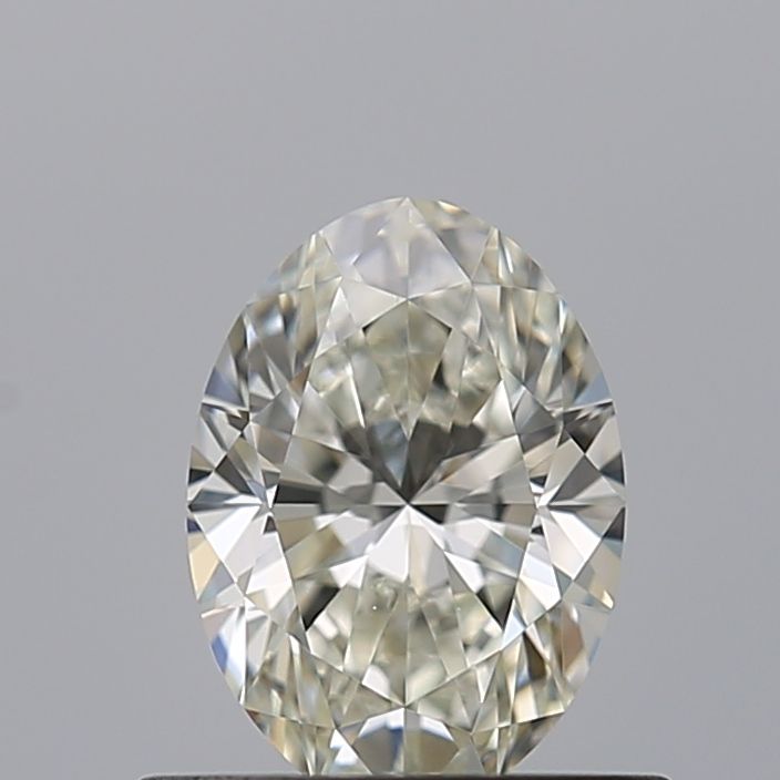 Diamante Naturale Taglio Ovale 0.51ct VG/VG J VVS1 - GIA - 6.34x4.5x2.85mm